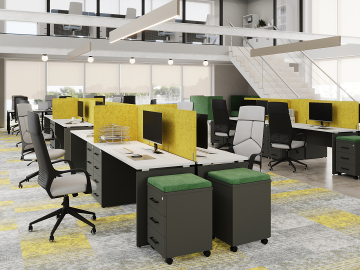 Мебель для персонала Style Project цвет Белый
