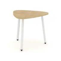 Стол для переговоров Style Project SN-4.SPRG-70.3 Акация Лорка/Металл Черный 900×900×750
