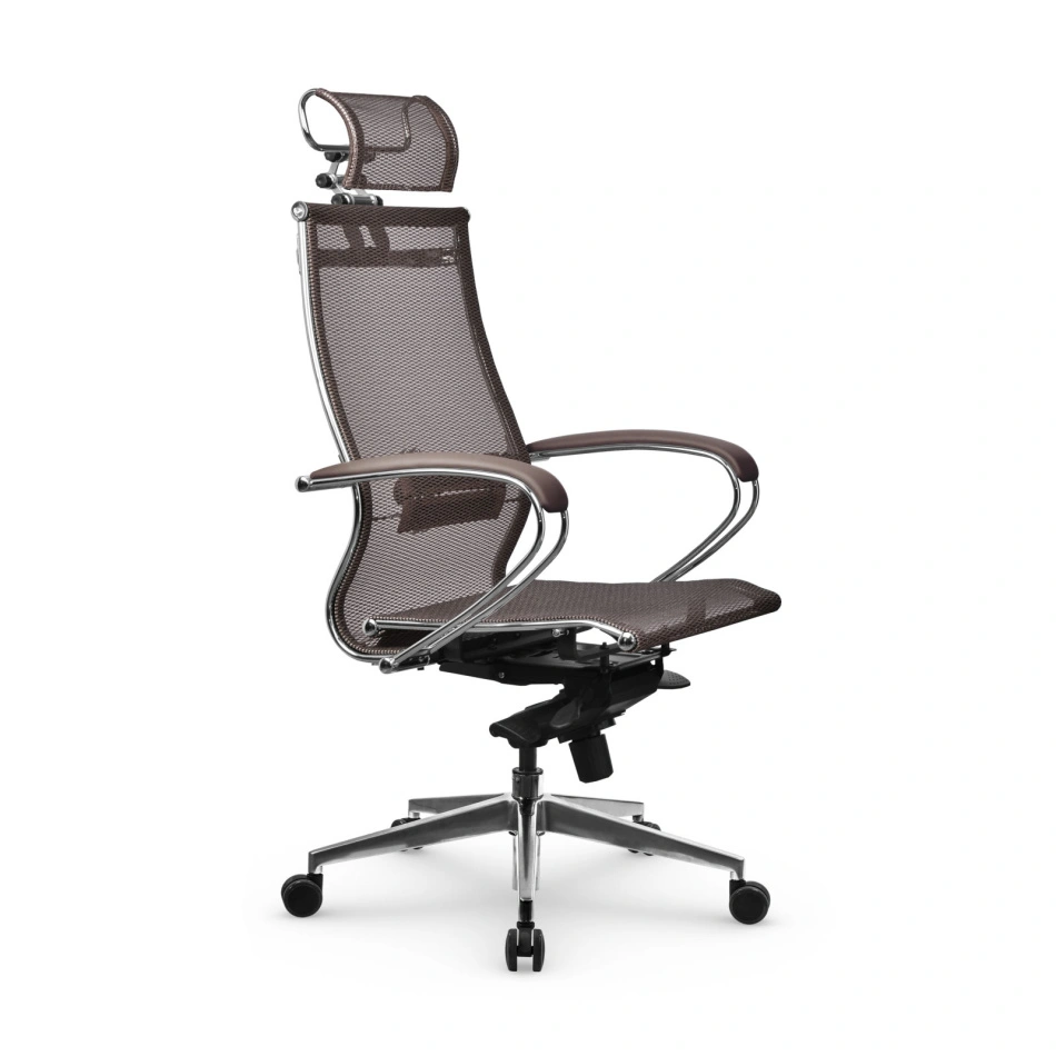 Кресло для руководителя Samurai S-2.051 Infinity Easy Clean темно-коричневый