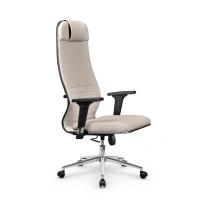 Кресло для руководителя Метта L 1m 38К2/2D_17853_Infinity Easy Clean_черный