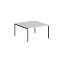 Стол-бенч двойной Sigma / 1200×1638×750 / Металл: 40×40 Антрацит; Столешница: Дуб темный / SG.247.OD.44.AN