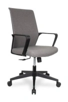 Кресло офисное College CLG-427 MBN-B Grey Ткань Серый / Крестовина пластик