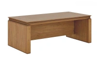 Стол для руководителя 2,0 м (столешница без бювара) Franklin DM LIGHT / Дуб Термо FRAN105.H1199