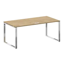 Shift Стол руководителя прямой без тумбы SK.SR-180 Дуб мали 1800×900×753