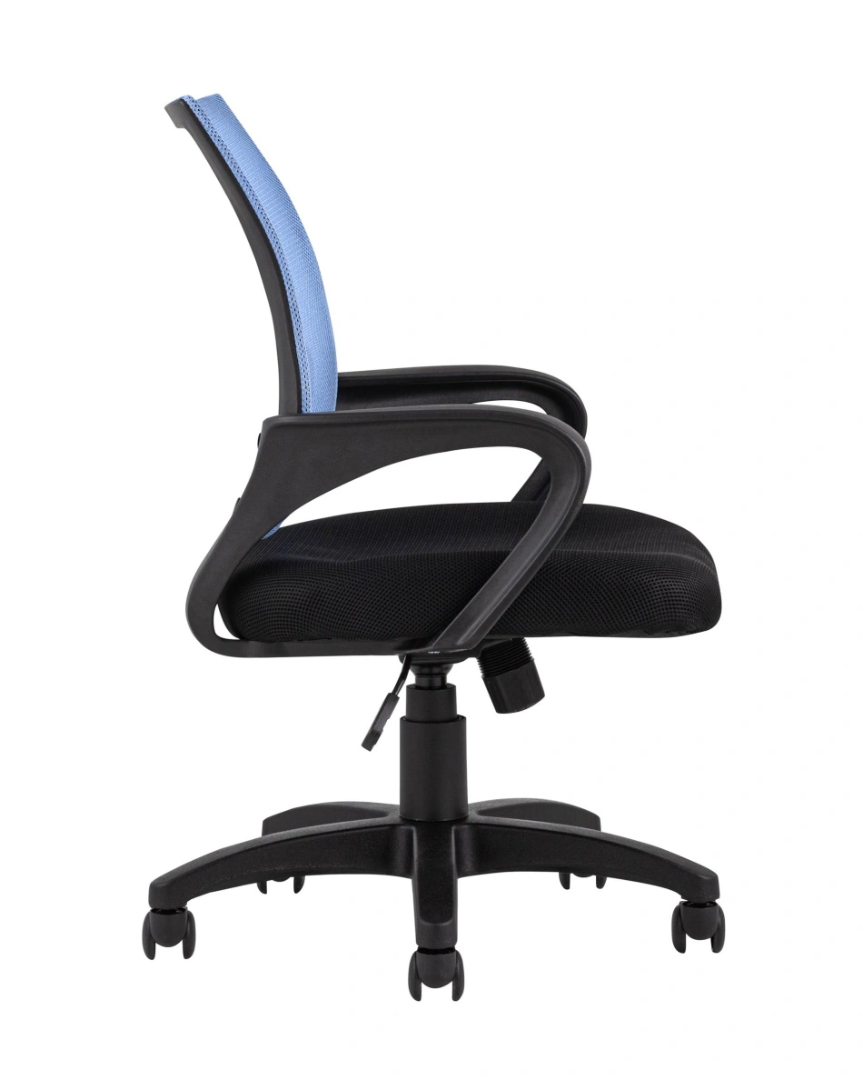 Кресло офисное TopChairs Simple голубое