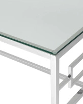 Журнальный стол 120×60 БРУКЛИН серебро