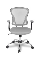 Кресло офисное College H-8369F/GREY Серый акрил / Крестовина хром