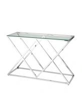 Консоль ИНСИГНИЯ 120×40 серебро