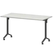 Стол мобильный складной Моби МБ25-140.70 Таксония/Белый
