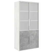 Шкаф для бумаг B-tone BTN36150131 сосна бетон светлый