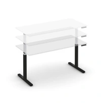 Move up Стол электроподъемный MV.SE-4.7 Тиквуд светлый/Антрацит металл 1580×720×720-1190