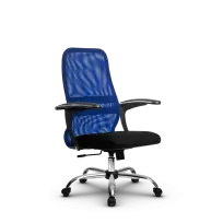 Кресло офисное Metta  SU-CM-8 (SU-CU160-8) CH / Красный -Красный