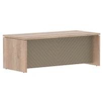 Стол для руководителя TLST 209H Сосна Эдмонт Z/Серо-голубой 2000×900×750 TORR LUX