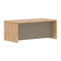 Стол для руководителя TLST 189H Сосна Эдмонт Z/Серо-голубой 1800×900×750 TORR LUX