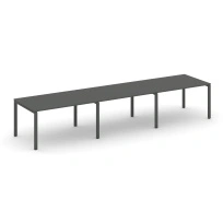Стол для переговоров Style Project SN-6P.SPRG-024.3 Акация Лорка/Металл Черный 4740×980×750