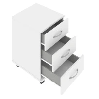Тумба для документов мобильная Simple SC-3M.1 Дуб Юкон Модерн 412×450×566