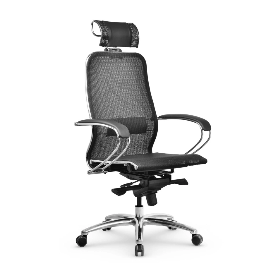 Кресло для руководителя Samurai S-2.04 Infinity Easy Clean черный плюс