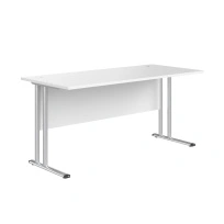 Стол письменный СП-4М Мокачино/серебро 1600х720х755 Imago M