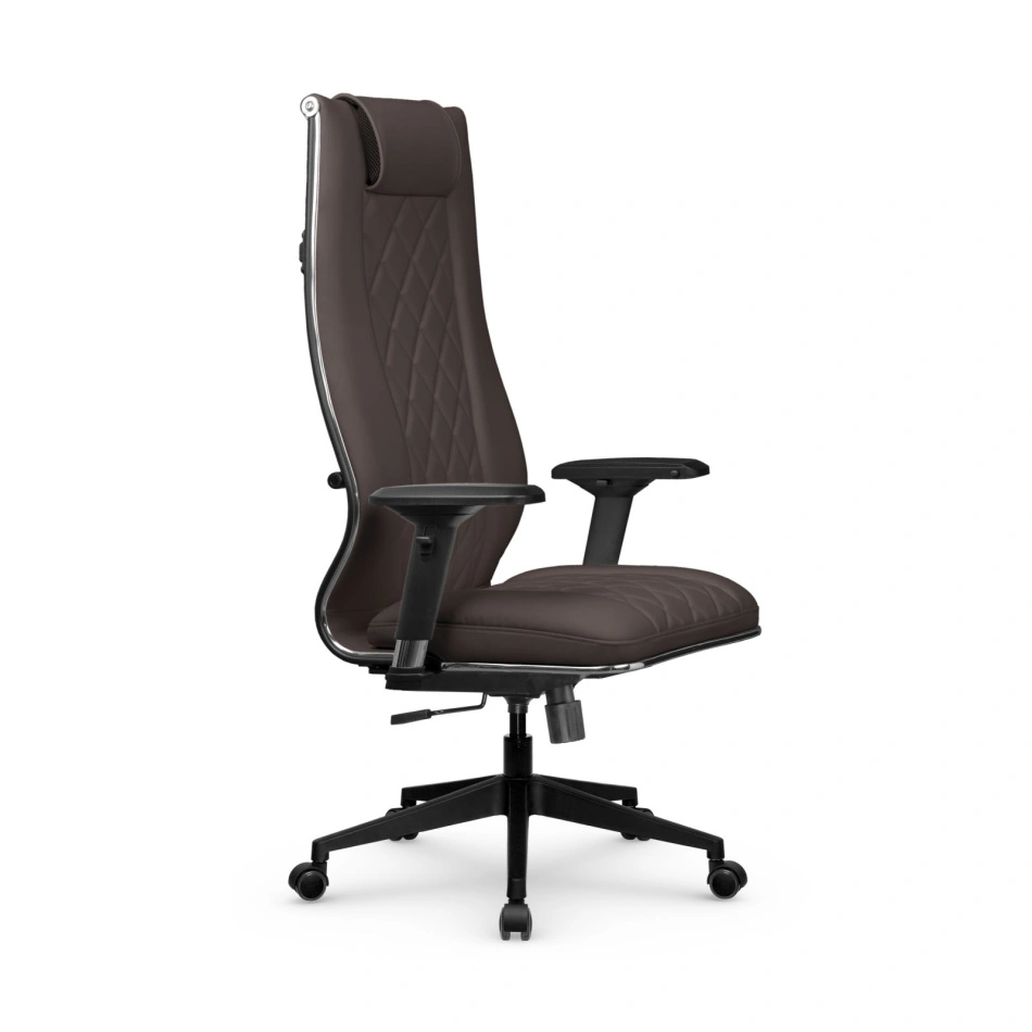 Кресло для руководителя Метта L 1m 50M/4D_17832_Infinity Easy Clean_темно-коричневый