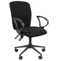 Кресло офисное Chairman 9801 Black Россия / Ткань / Т-13 Серый Black