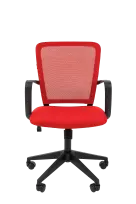 Кресло офисное Chairman 698 Россия TW-69 красный