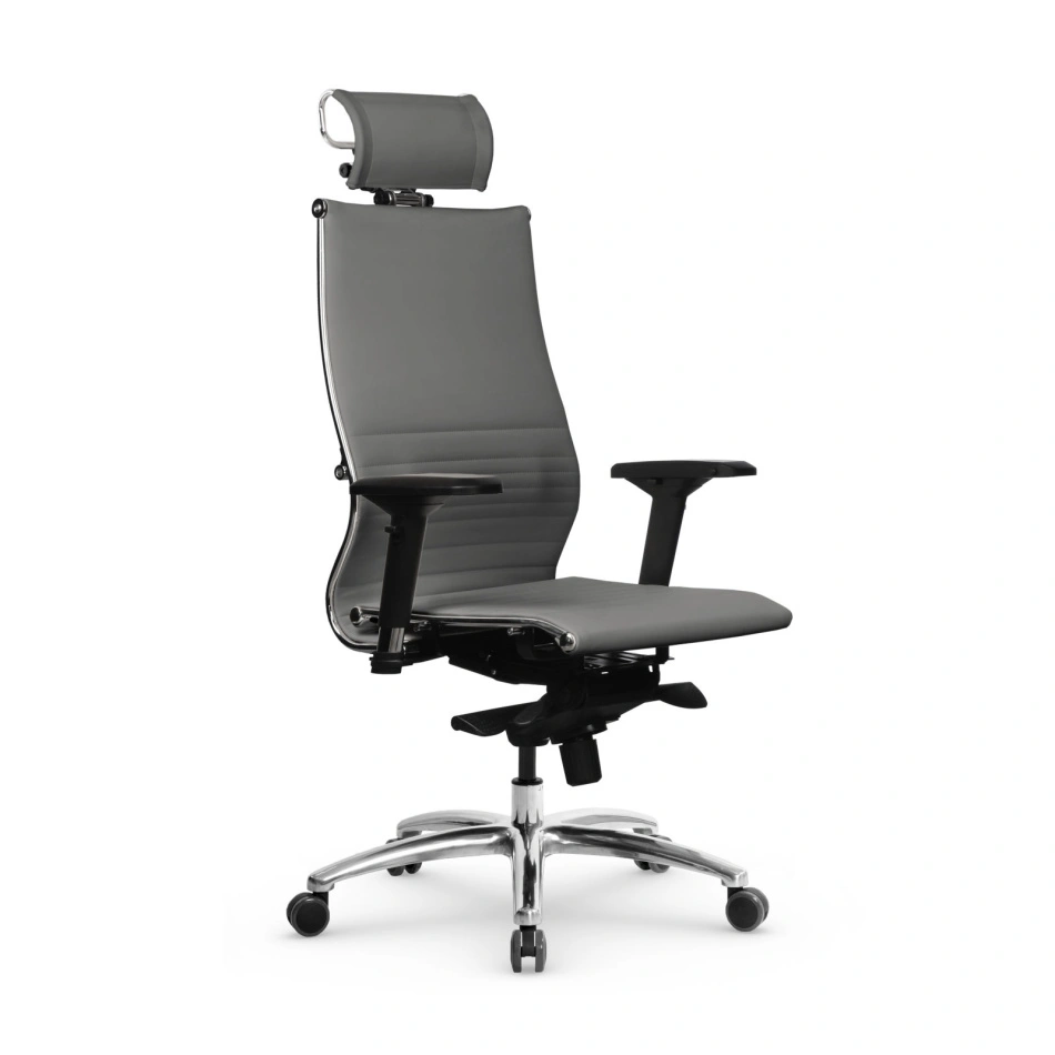 Кресло для руководителя Samurai K-3.05 Infinity Easy Clean серый