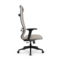 Кресло для руководителя Метта L 1m 50M/4D_17832_Кожа перфорированная NewLeather - Черный_Кожа перфорированная NewLeather - Черный