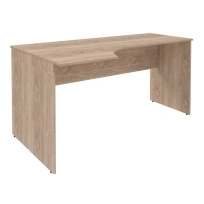 Стол офисный эргономичный левый Simple SET160-1(L) Дуб Юкон Модерн 1600×900×760