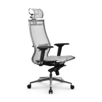 Кресло для руководителя Samurai S-3.051 Infinity Easy Clean черный плюс
