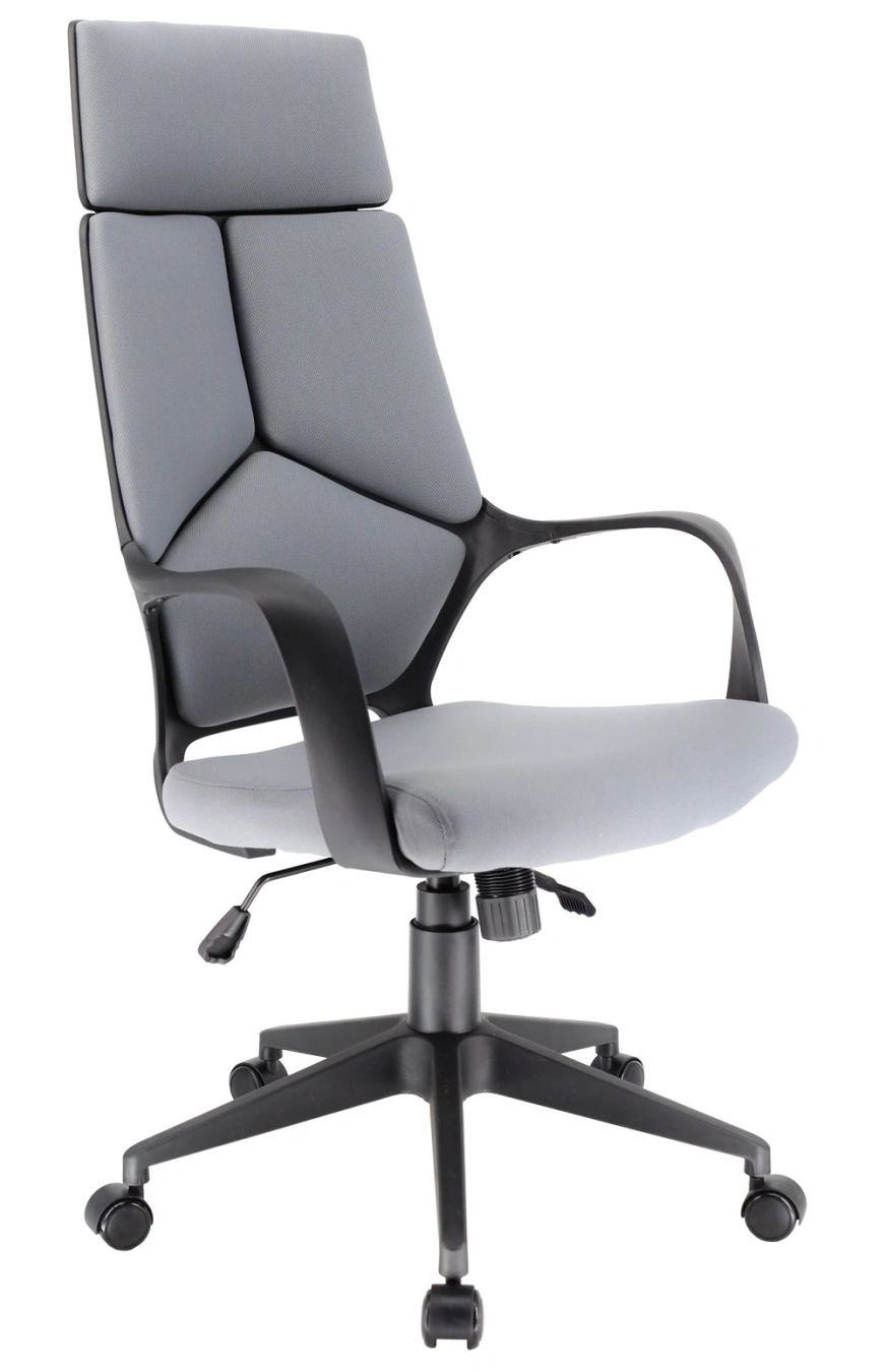 Кресло для руководителя Everprof Trio Black TM Ткань Серый