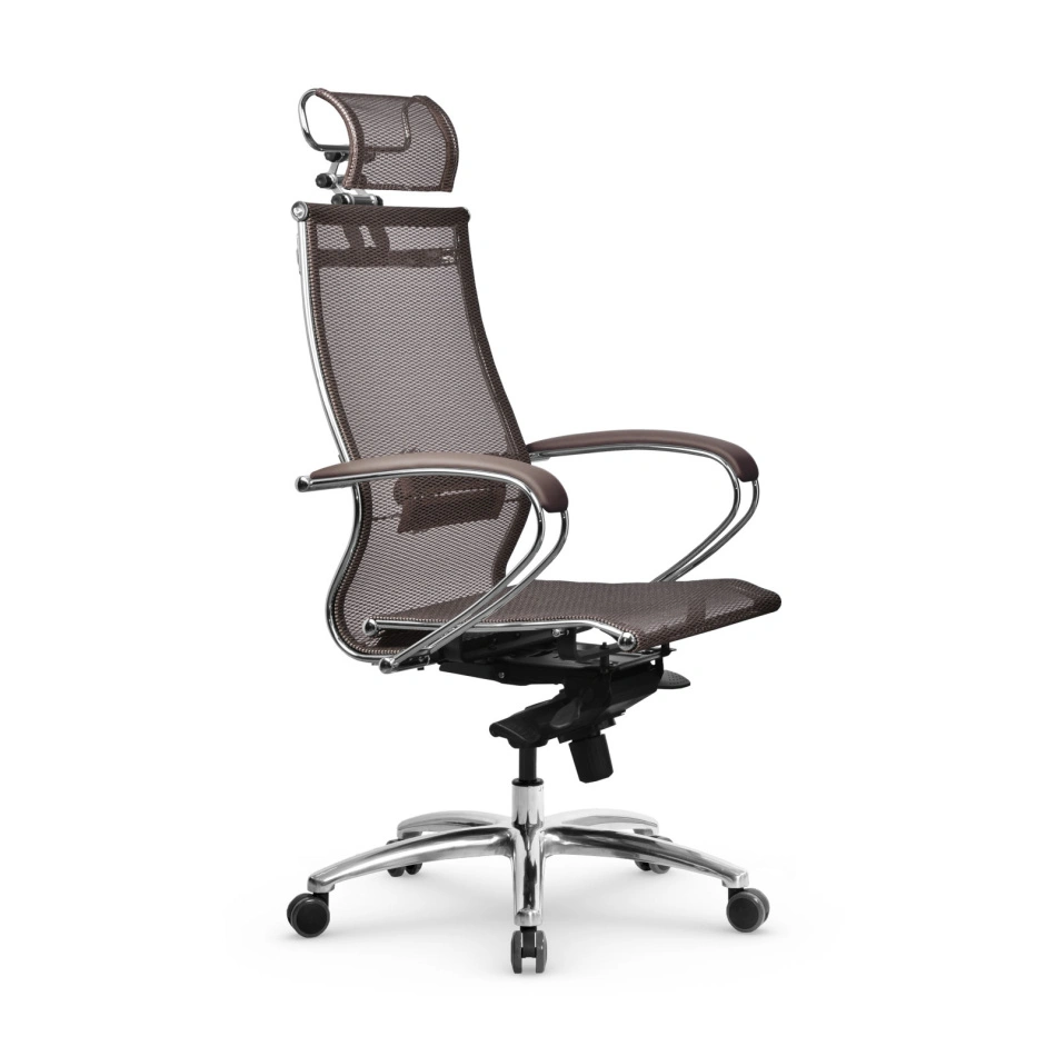 Кресло для руководителя Samurai S-2.05 Infinity Easy Clean темно-коричневый