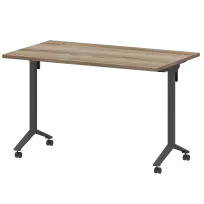 Стол мобильный складной Моби МБ25-120.70 Таксония/Белый