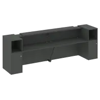 Стойка ресепшен прямая Onix O.R-K-11 Дуб Мали 3624×766×1187
