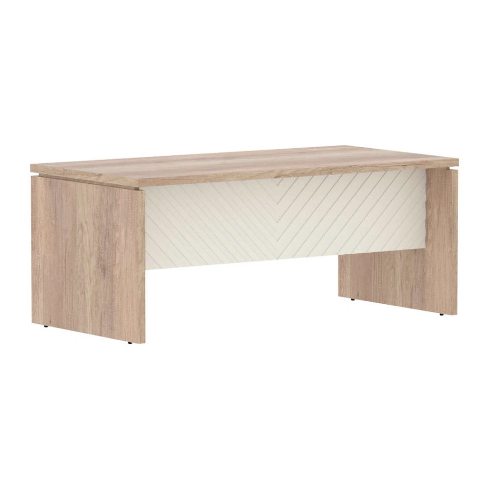 Стол для руководителя TLST 189 Дуб Каньон Z/Латте 1800×900×750 TORR LUX