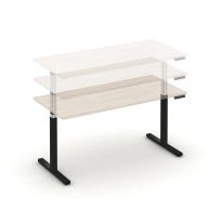 Move up Стол электроподъемный MV.SE-4.7 Тиквуд светлый/Антрацит металл 1580×720×720-1190