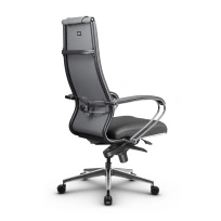 Кресло для руководителя Метта L 1m 50M/K_17839_Кожа перфорированная NewLeather - Черный_Кожа перфорированная NewLeather - Черный