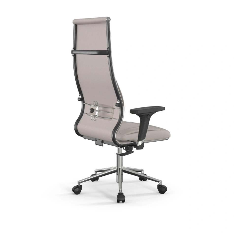 Кресло для руководителя Метта L 1m 46/2D_17853_Infinity Easy Clean_светло-бежевый
