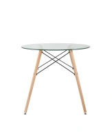 Стол Eames DSW D80 черный