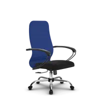 Кресло офисное Metta  SU-CP-10 (SU-СК130-10) CH / Красный – Красный