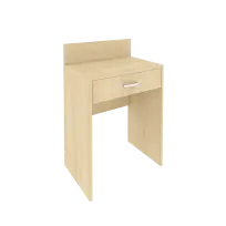 Light Столик туалетный с ящиком и бортиком С-СТЯ-60 Клён 600x400x750