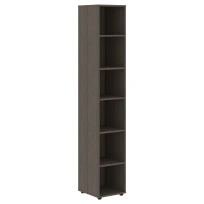 Стеллаж высокий VHCS 40 Яшма черный 400×430×2253 VELION