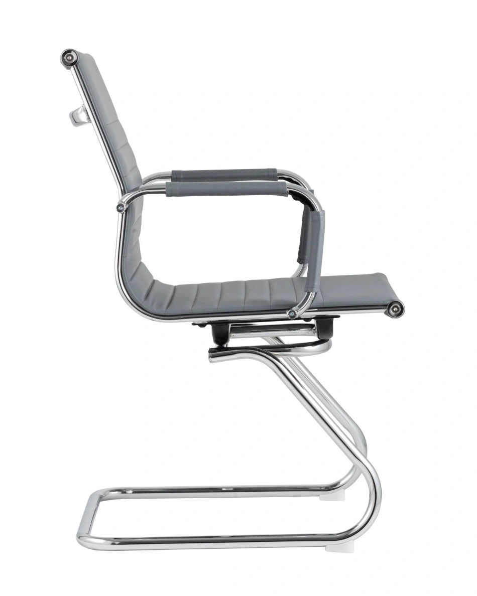 Кресло для посетителей TopChairs Visit серое