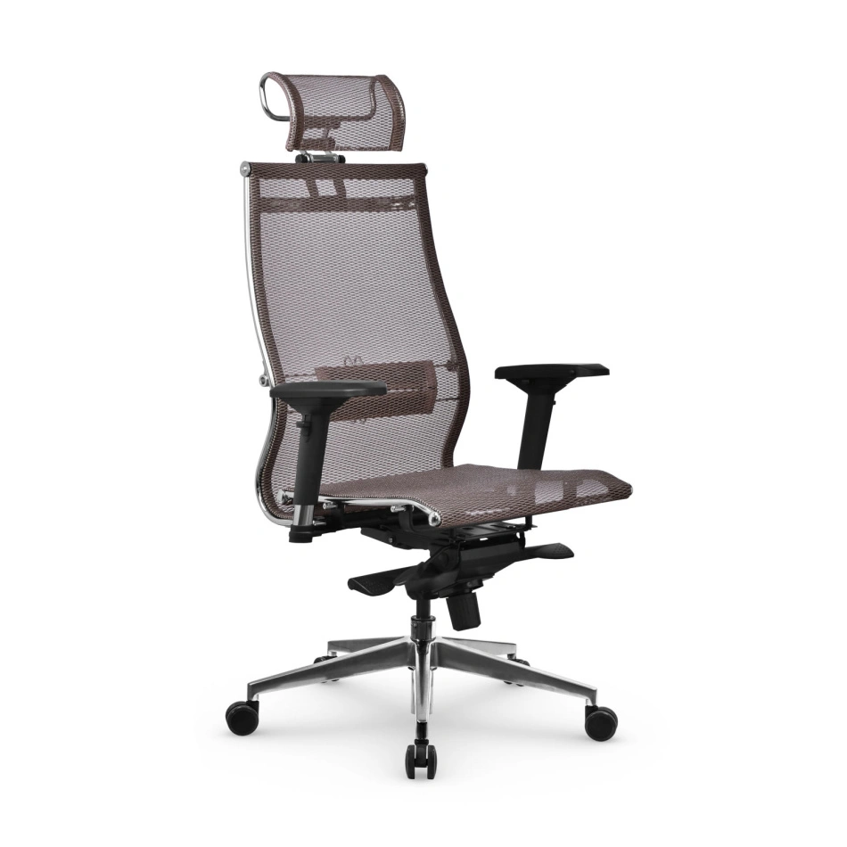 Кресло для руководителя Samurai S-3.051 Infinity Easy Clean темно-коричневый