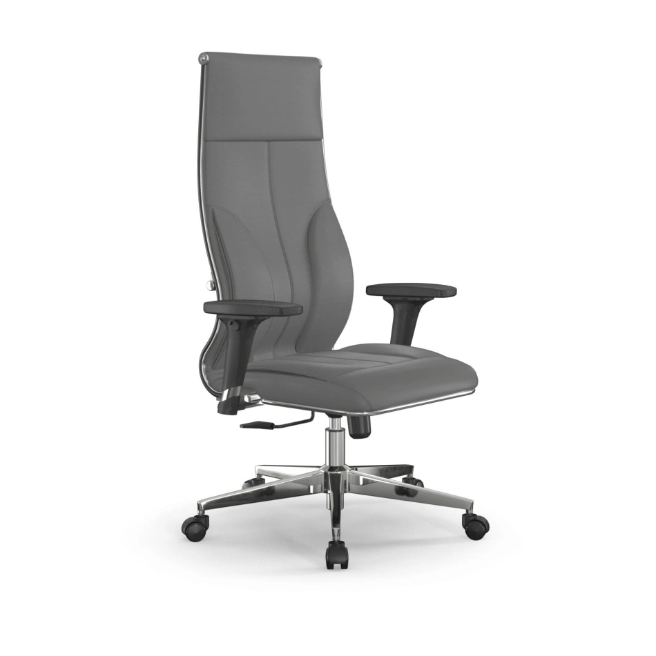 Кресло для руководителя Метта L 1m 46/2D_17834_Infinity Easy Clean_серый