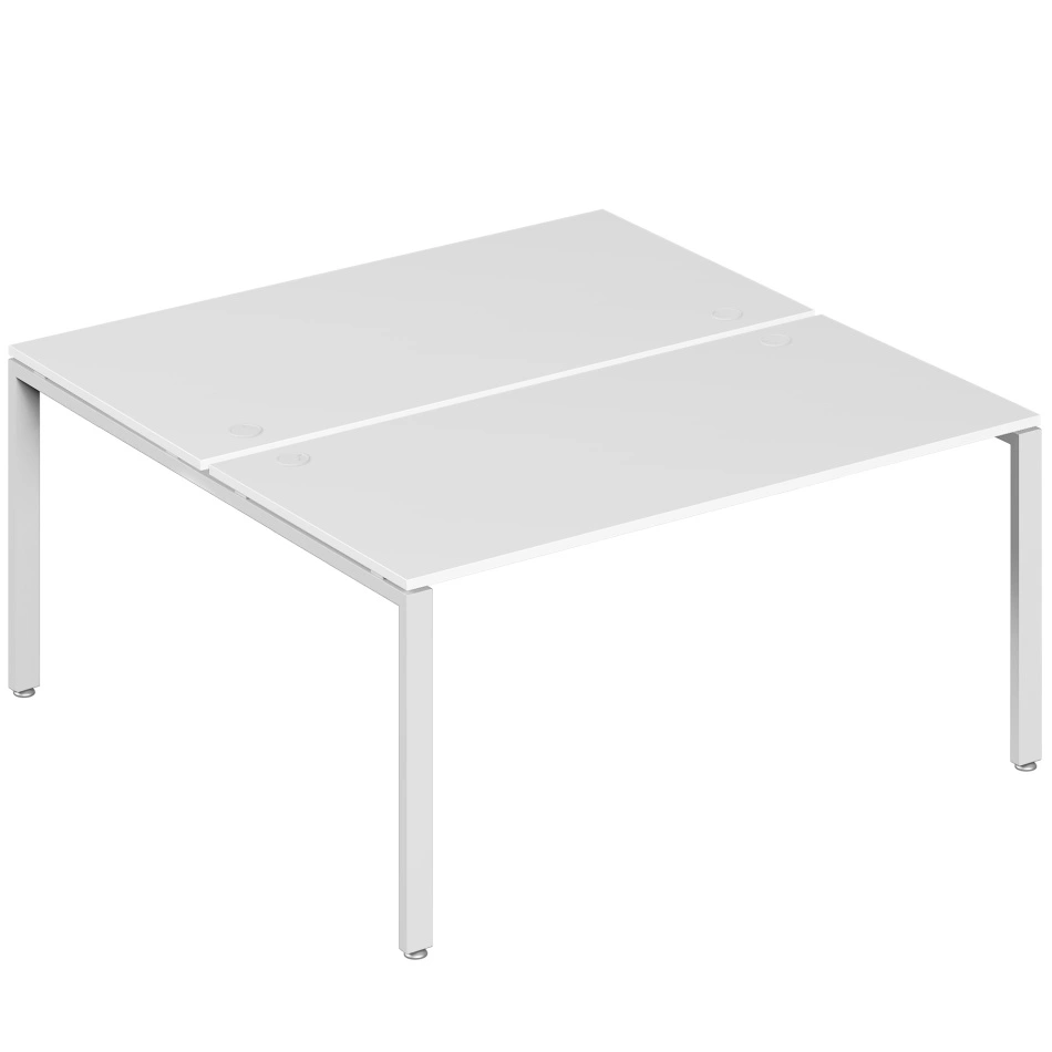 Бенч-система на 2 места  Trend Metal TDM32230844 белый