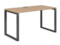 Стол офисный на О образном металлокаркасе 60×30 Evolution / Дуб Честерфилд EVL102/О/60×30