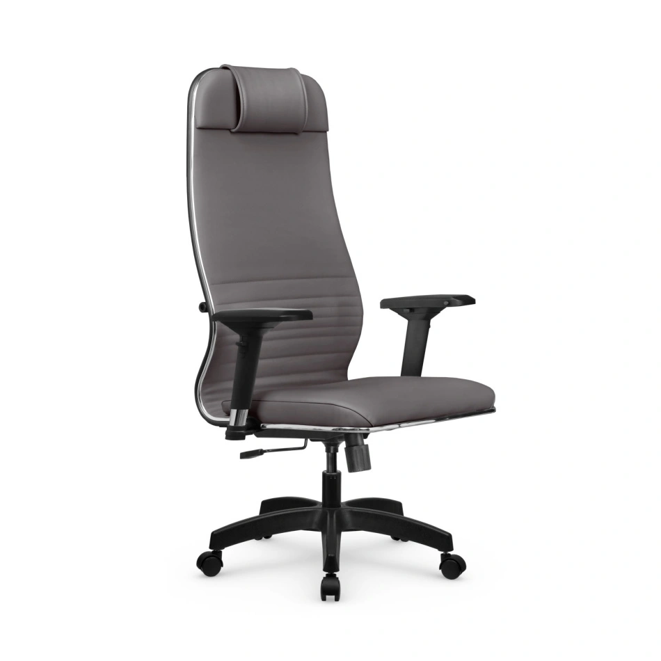 Кресло для руководителя Метта L 1m 38K2/4D_17831_Infinity Easy Clean_серый