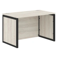 Стол офисный прямой XQPST 127H Сосна Эдмонт/Белый 1200×700×750 XTEN-QP