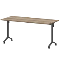 Стол мобильный складной Моби МБ25-160.70 Таксония/Белый