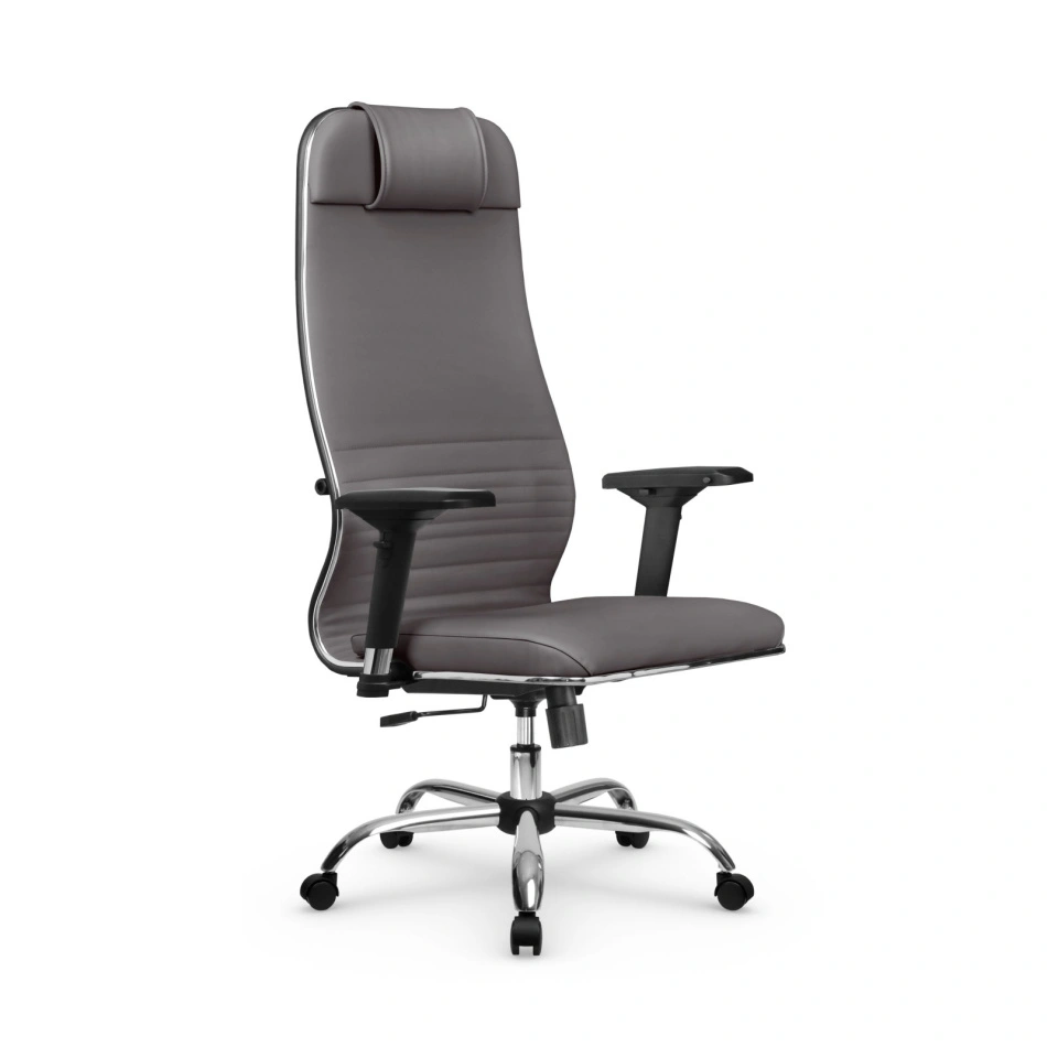 Кресло для руководителя Метта L 1m 38K2/4D_17833_Infinity Easy Clean_серый